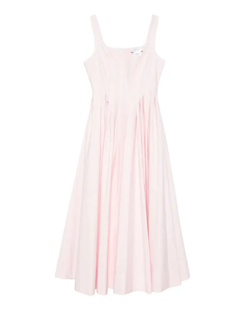 SPORTMAX square-neck maxi dress - Rosa Rosa