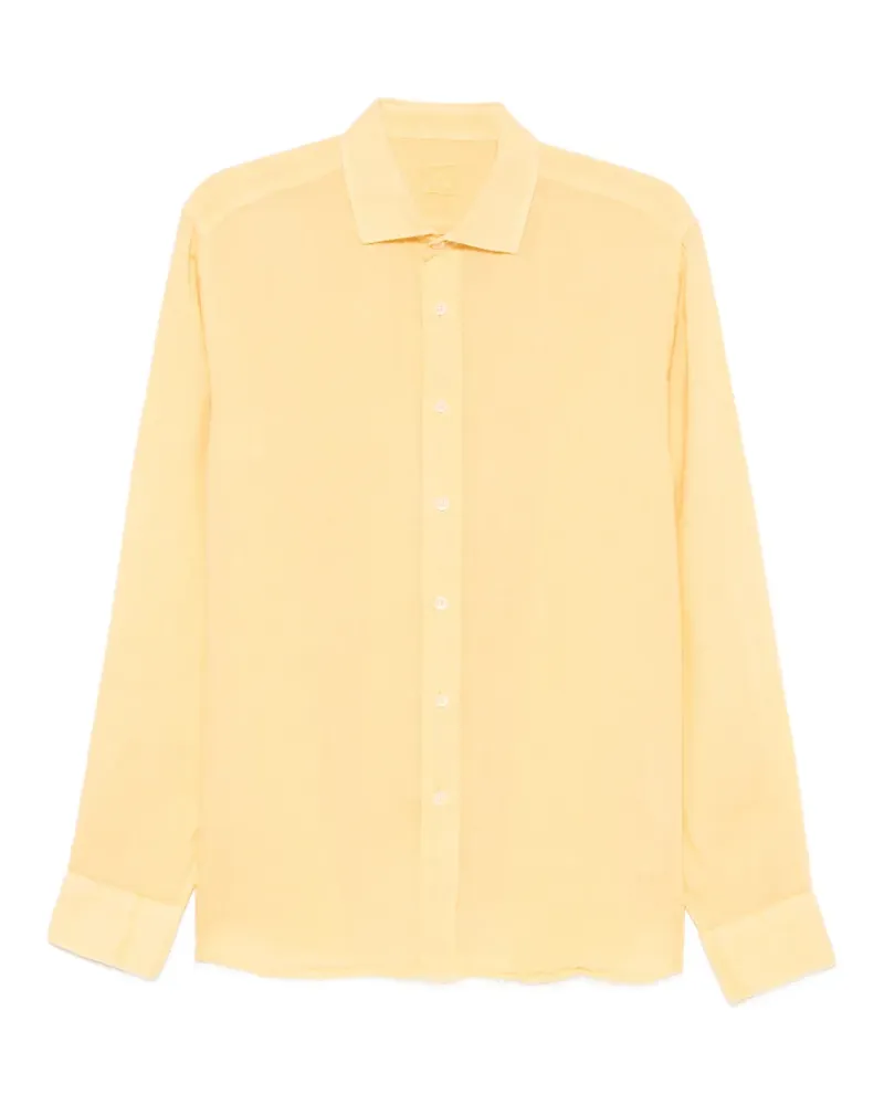 120% Lino long-sleeve shirt - Gelb Gelb