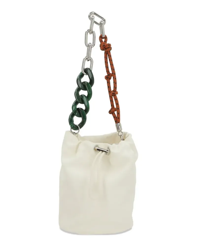 PLAN C Beuteltasche mit Logo - Nude Nude