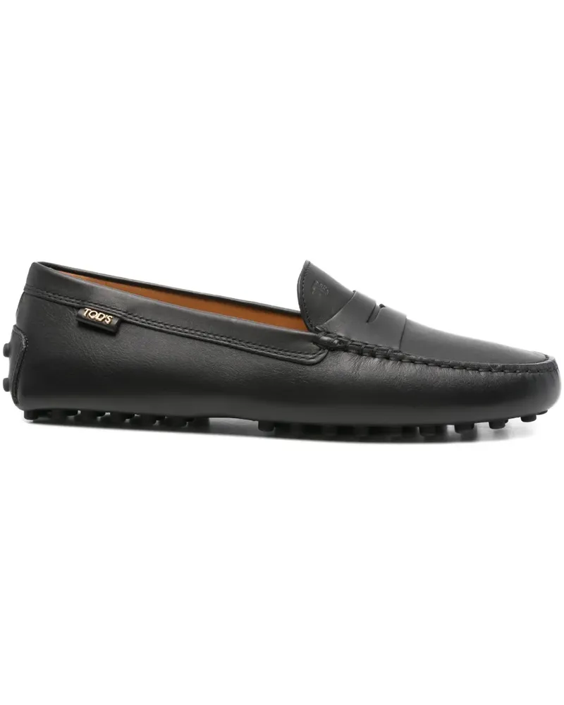 TOD'S Loafer mit Logo-Detail - Schwarz Schwarz