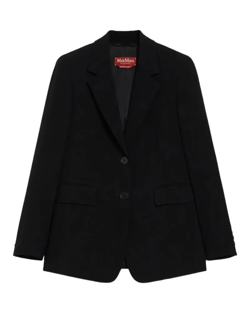 Max Mara Cady single-breasted blazer - Schwarz Schwarz