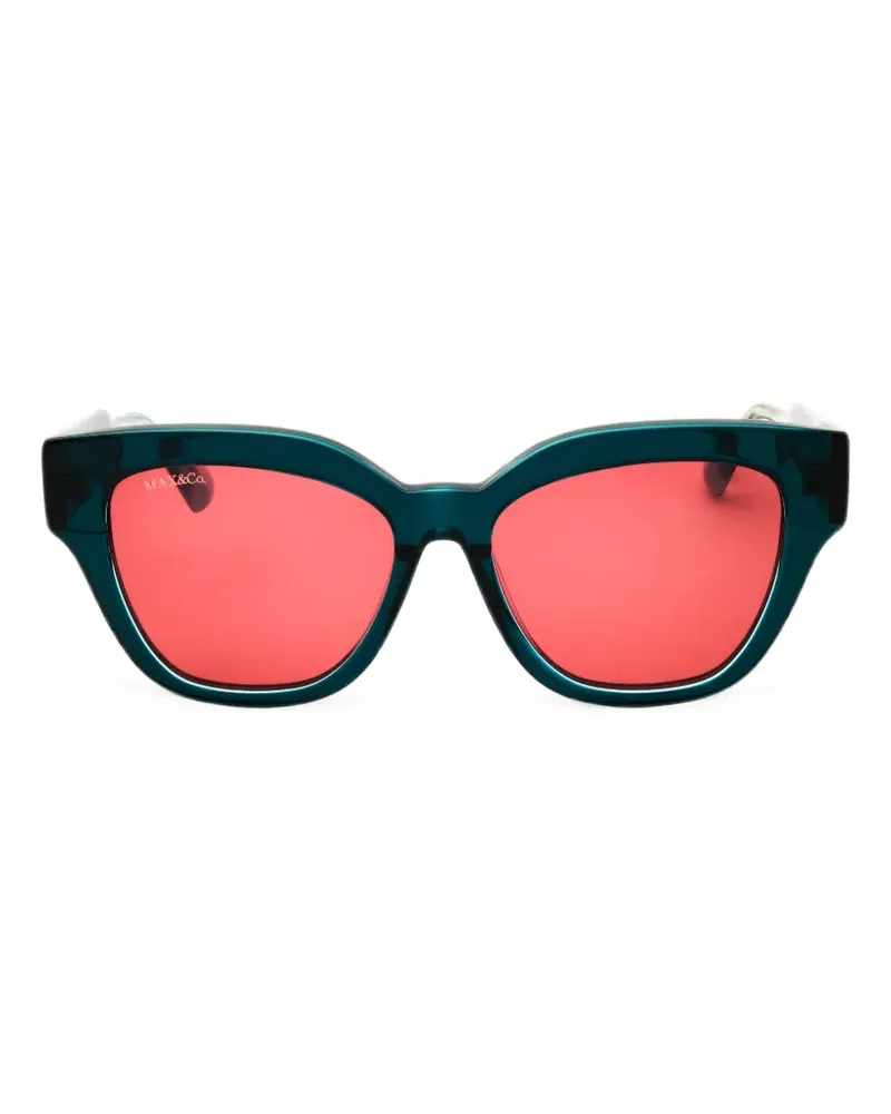 MAX&Co. geometric-frame sunglasses - Grün Grün
