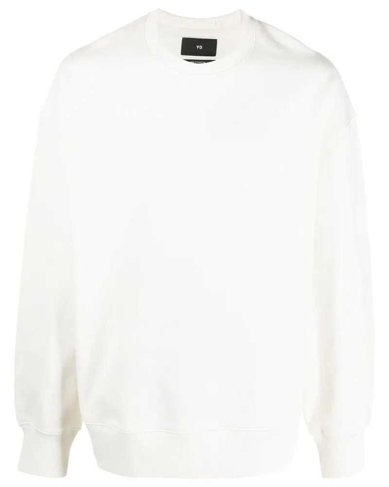 Y-3 Sweatshirt aus Bio-Baumwolle - Nude Nude