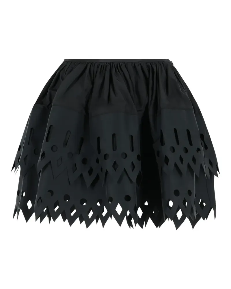 Blumarine cut-out mini skirt - Schwarz Schwarz