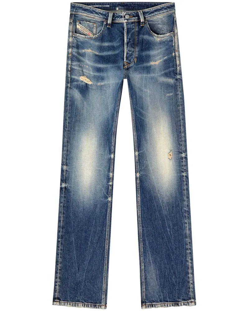 Diesel Gerade 1985 Larkee 007Y6 Jeans - Blau Blau
