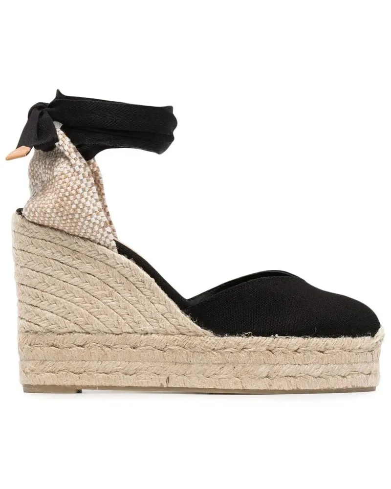 Castañer Chiara Wedge-Espadrilles - Schwarz Schwarz