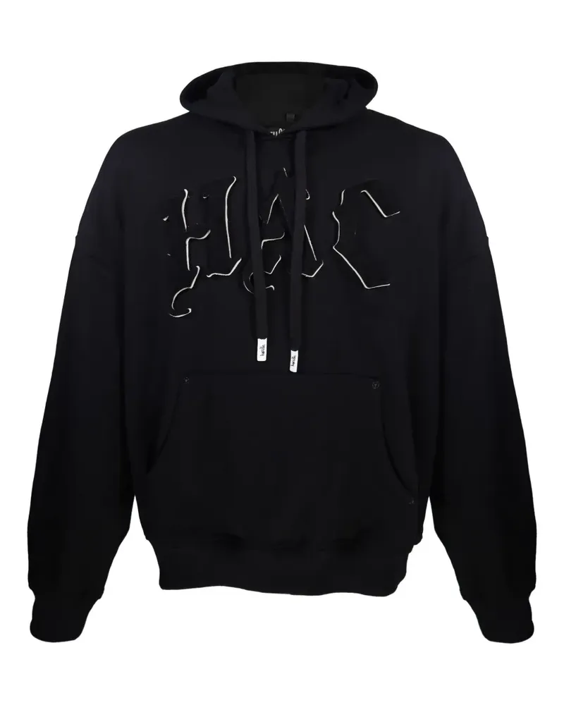 Haculla Hoodie mit grafischem Print - Schwarz Schwarz
