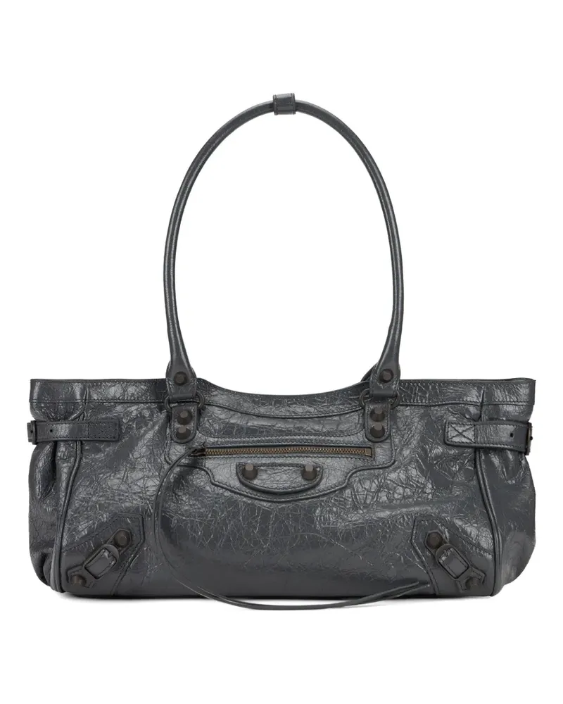 Balenciaga Le City Bag east-west bag - Grau Grau