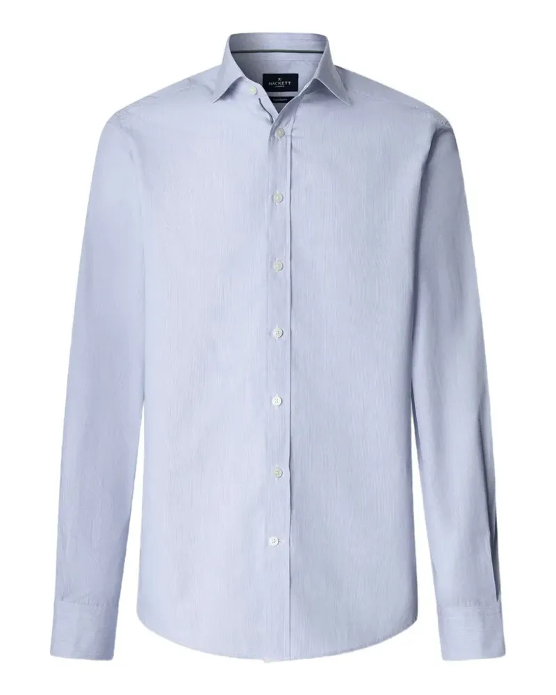Hackett hairline-stripe shirt - Blau Blau