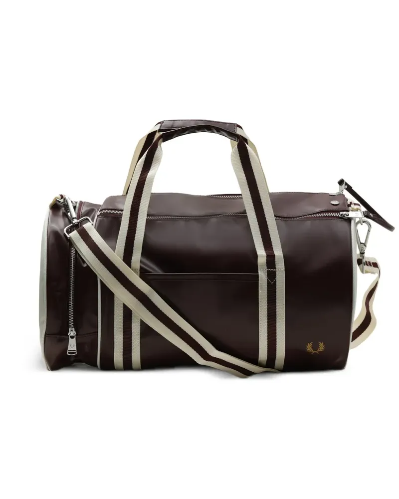 Fred Perry Bowlingtasche mit Logo-Print - Rot Rot