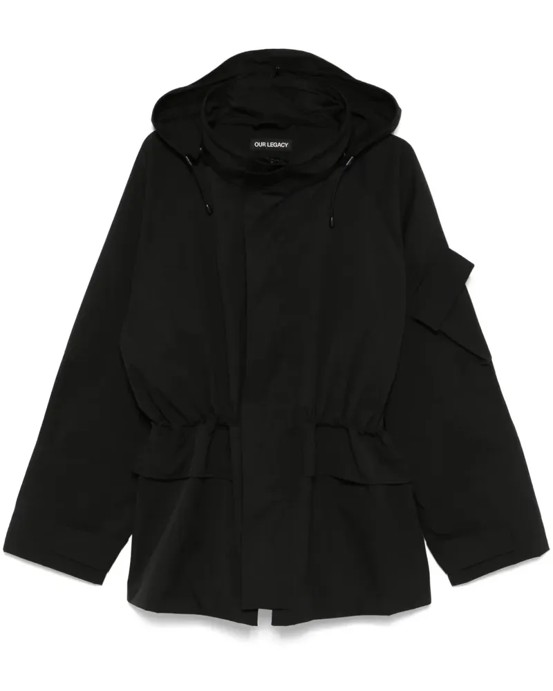 Our Legacy Horizon Jacke - Schwarz Schwarz