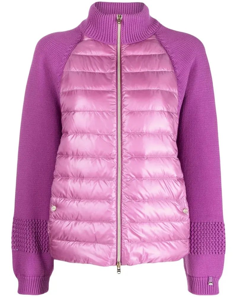 Herno Daunenjacke mit Reißverschluss - Violett Violett