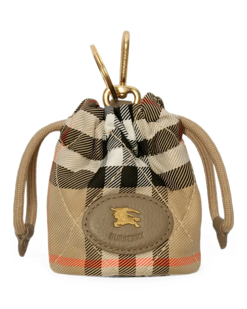 Burberry Horseshoe pouch charm - Nude Nude
