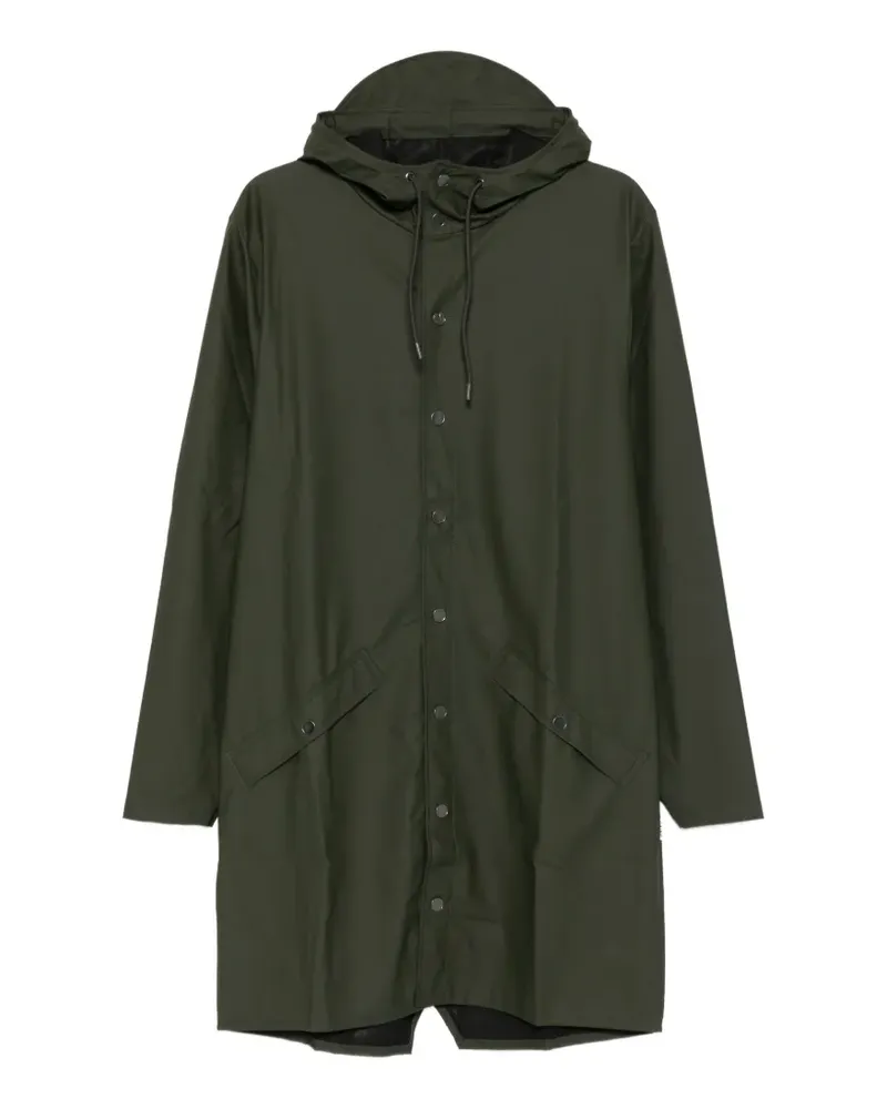 RAINS hooded waterproof coat - Grün Grün