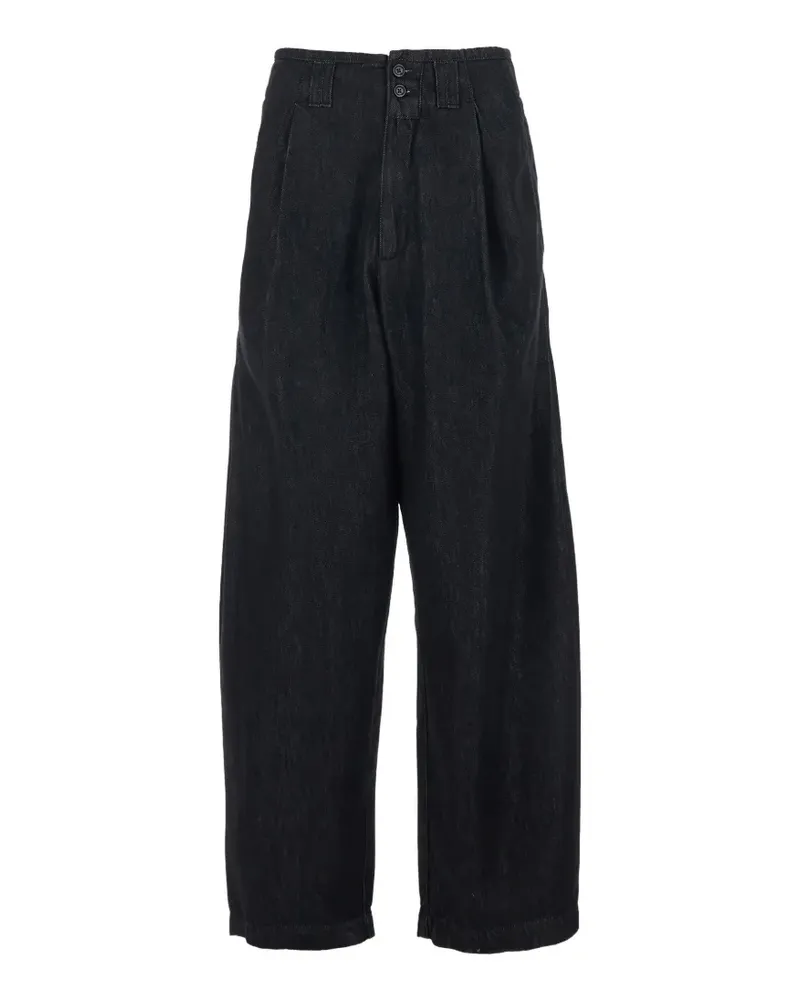 Roy Roger's x Eva Herzigová Jeans mit Falten - Schwarz Schwarz