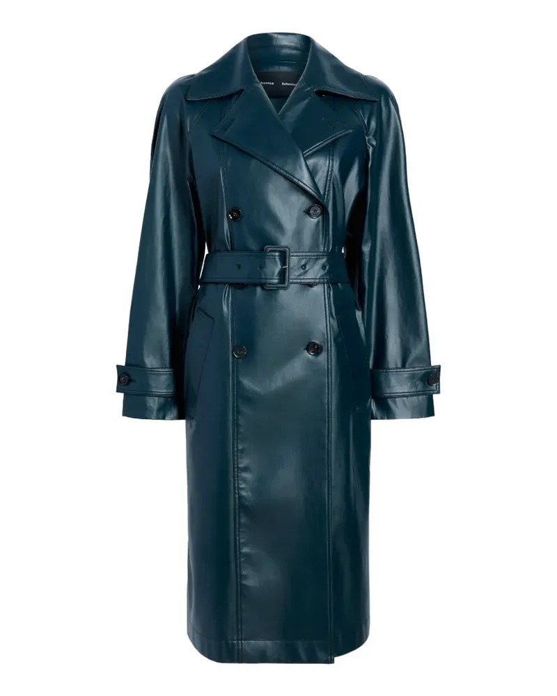 Proenza Schouler Benedetta Mantel mit Gürtel - Grün Grün