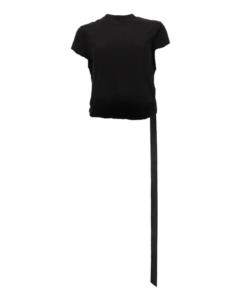 DRKSHDW by Rick Owens T-Shirt mit Zierband - Schwarz Schwarz