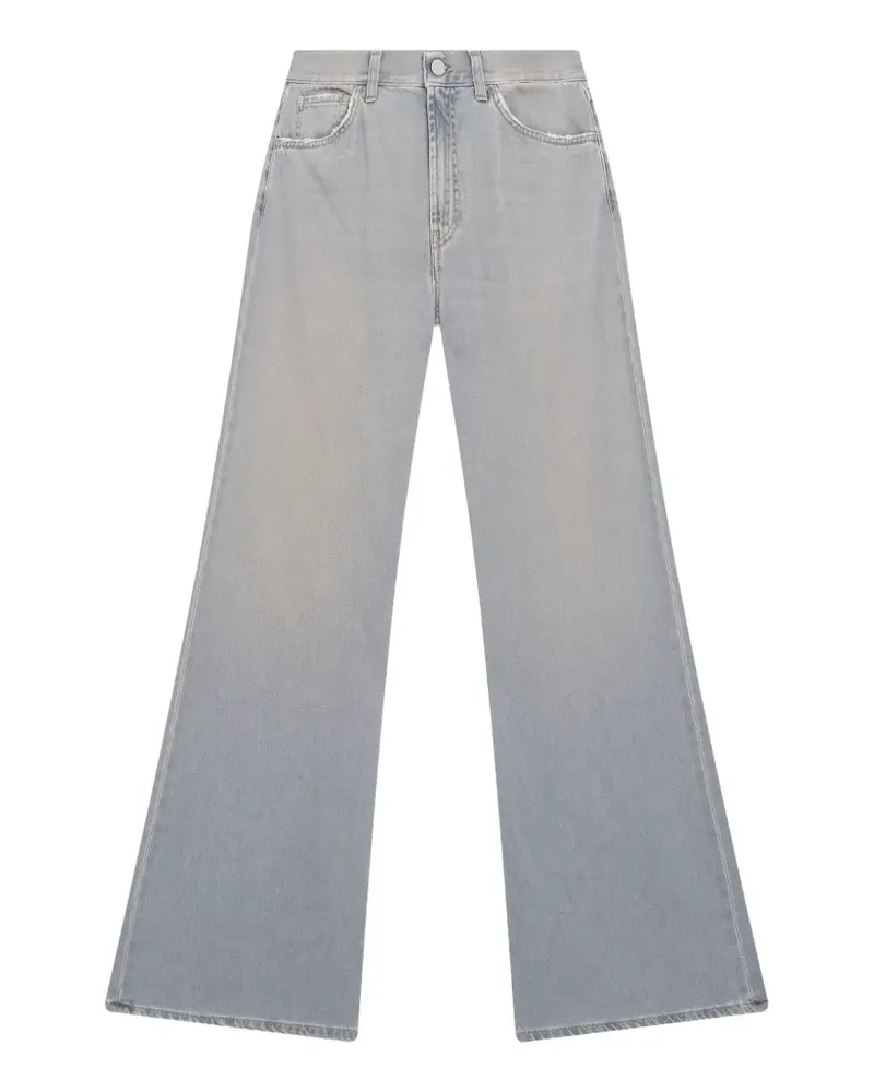 Dondup Jeans in Distressed-Optik - Blau Blau