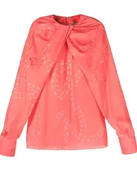 Stella McCartney Bluse mit Print Rosa