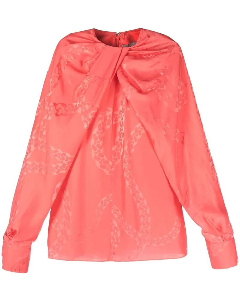 Stella McCartney Bluse mit Print - Rosa Rosa