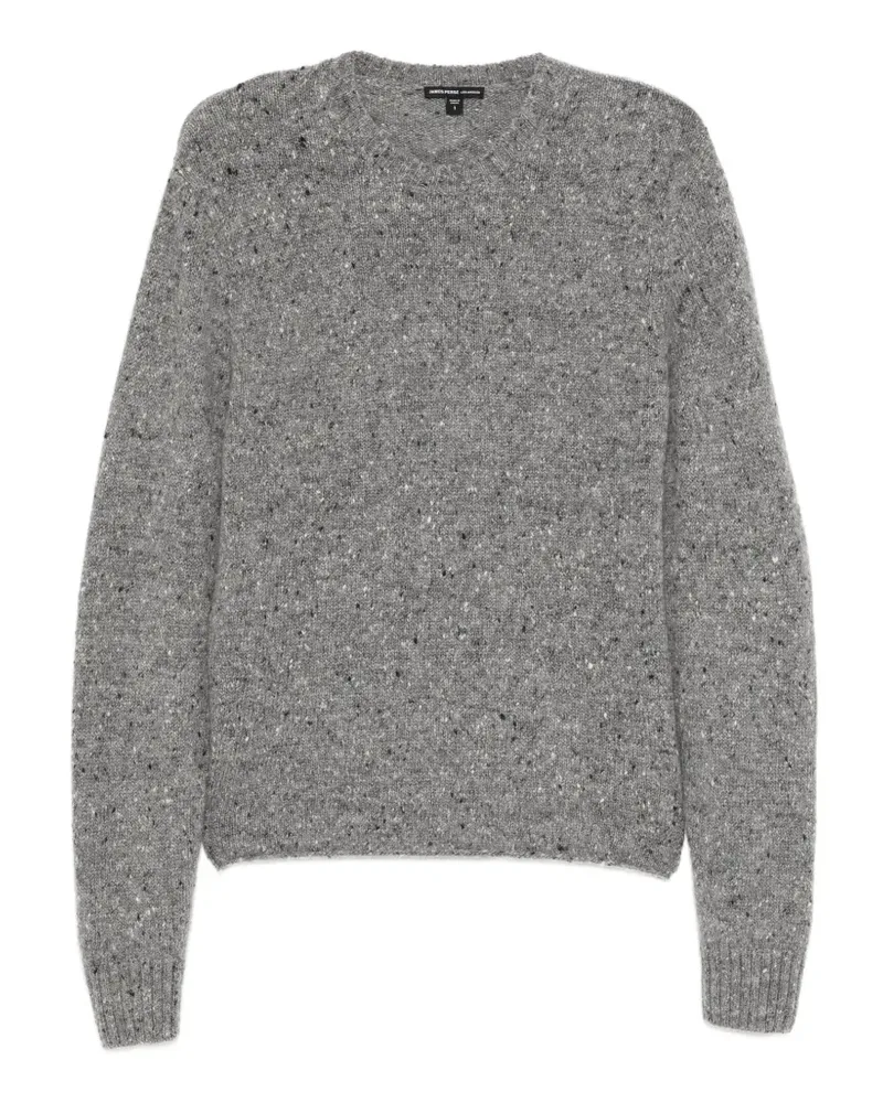 James Perse Melierter Pullover - Grau Grau