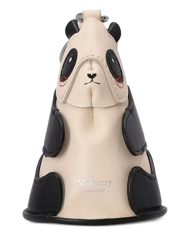 Mulberry Schlüsselanhänger mit Panda-Form - Nude Nude