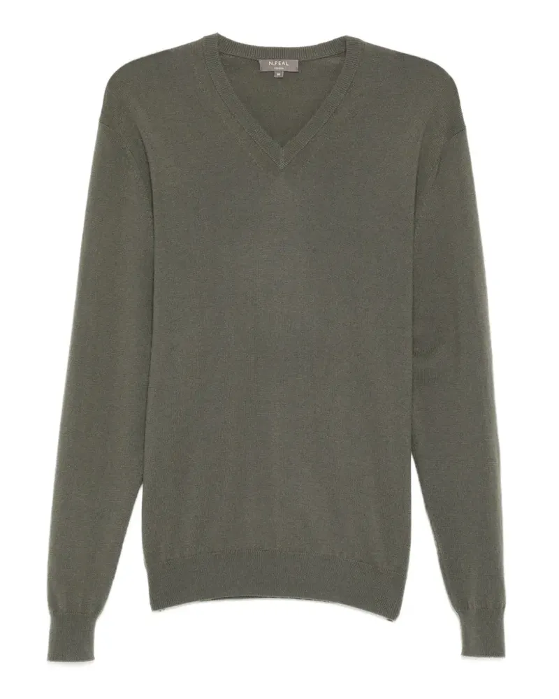 N.Peal Burlington Pullover - Grün Grün
