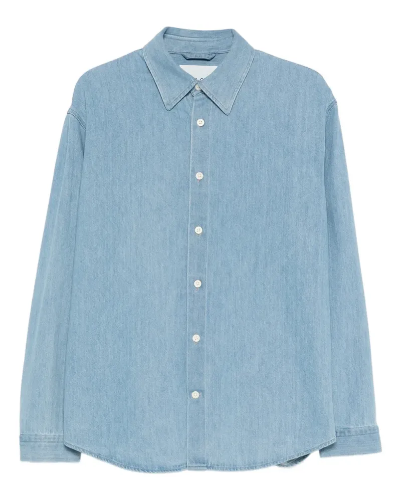 NN 07 Casper Hemd - Blau Blau