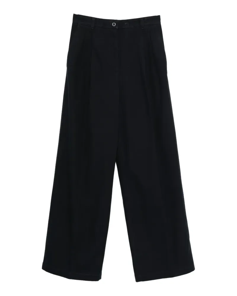 A.P.C. Ginny Hose mit Falten - Schwarz Schwarz