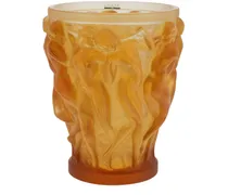 Bacchantes Vase aus Kristall - Gelb