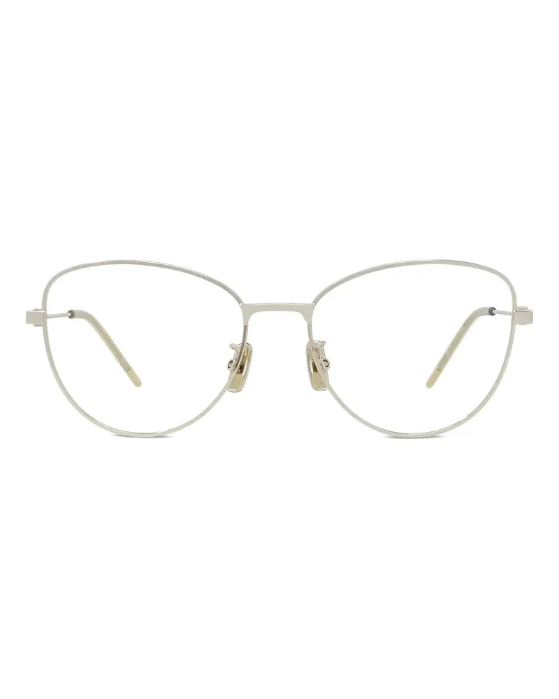 Givenchy Brille mit rundem Gestell - Silber Silber