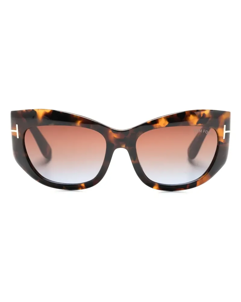 Tom Ford Brianna Cat-Eye-Sonnenbrille - Braun Braun