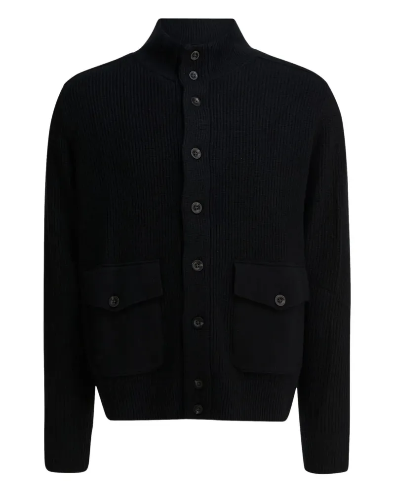 Ralph Lauren wool mock-neck cardigan - Schwarz Schwarz