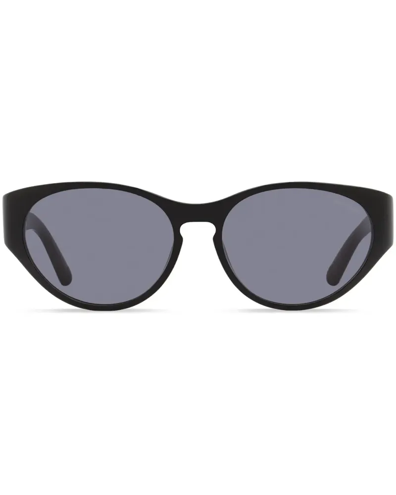 Moncler Sonnenbrille mit Cat-Eye-Gestell - Schwarz Schwarz