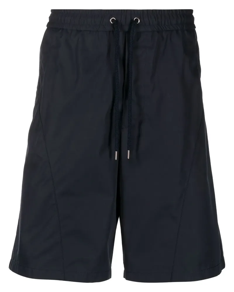 Giorgio Armani Joggingshorts aus Bio-Baumwolle - Blau Blau