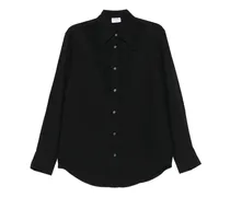 Hemd mit Schnürung - Schwarz