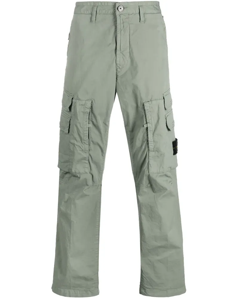 Stone Island Cargohose mit geradem Bein - Grün Grün
