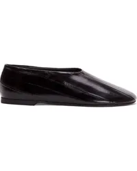 Proenza Schouler Glove Slipper aus Aalhaut Schwarz