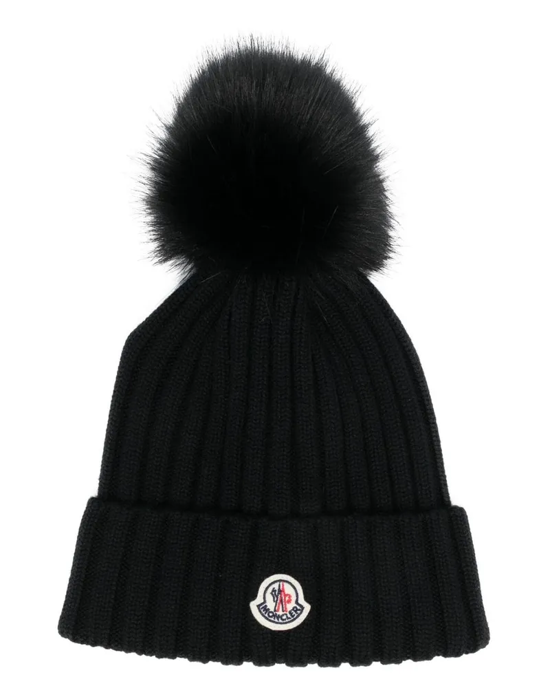 Moncler Handschuhe Schwarz