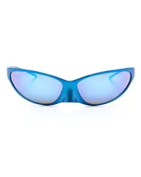 Balenciaga 4G Cat Sonnenbrille Blau