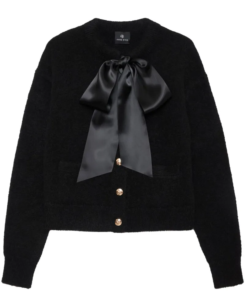 Anine Bing Rhodes Cardigan - Schwarz Schwarz