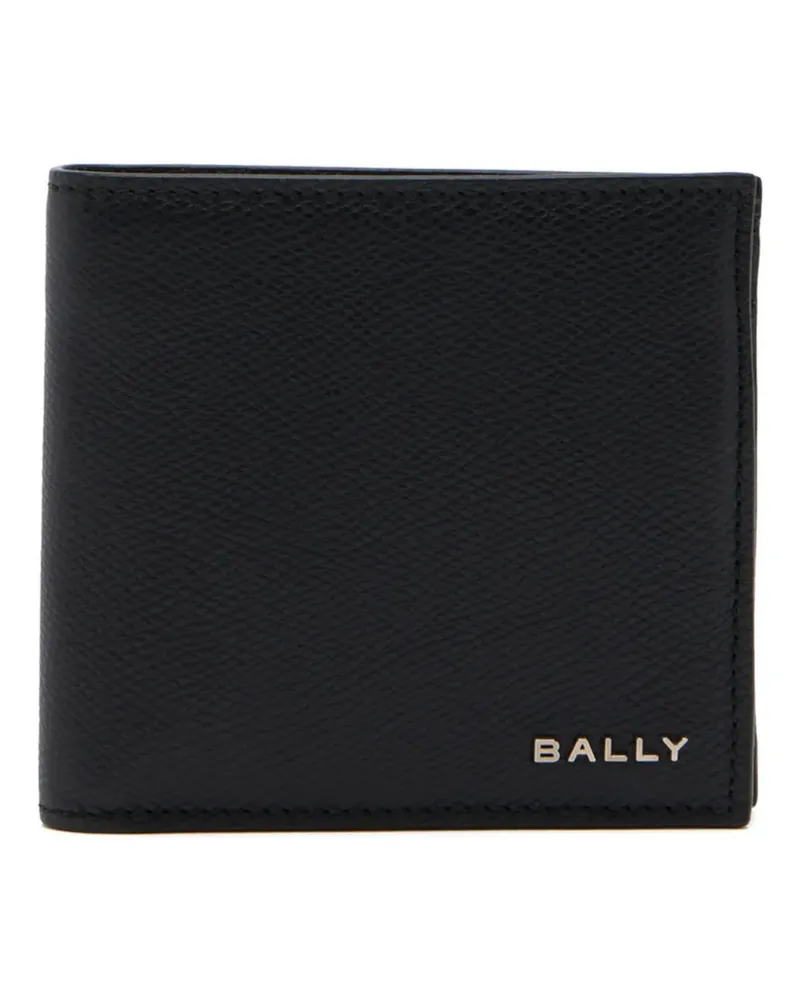 Bally Strukturiertes Portemonnaie - Schwarz Schwarz