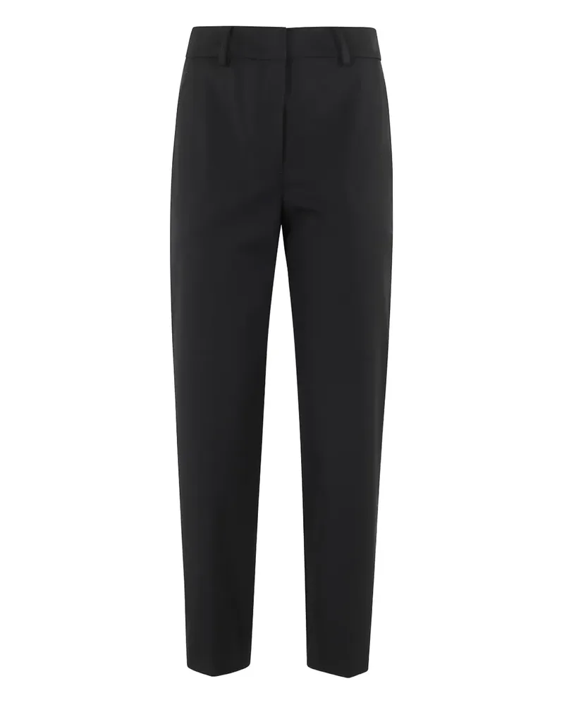 Seventy Hose mit geradem Bein - Schwarz Schwarz