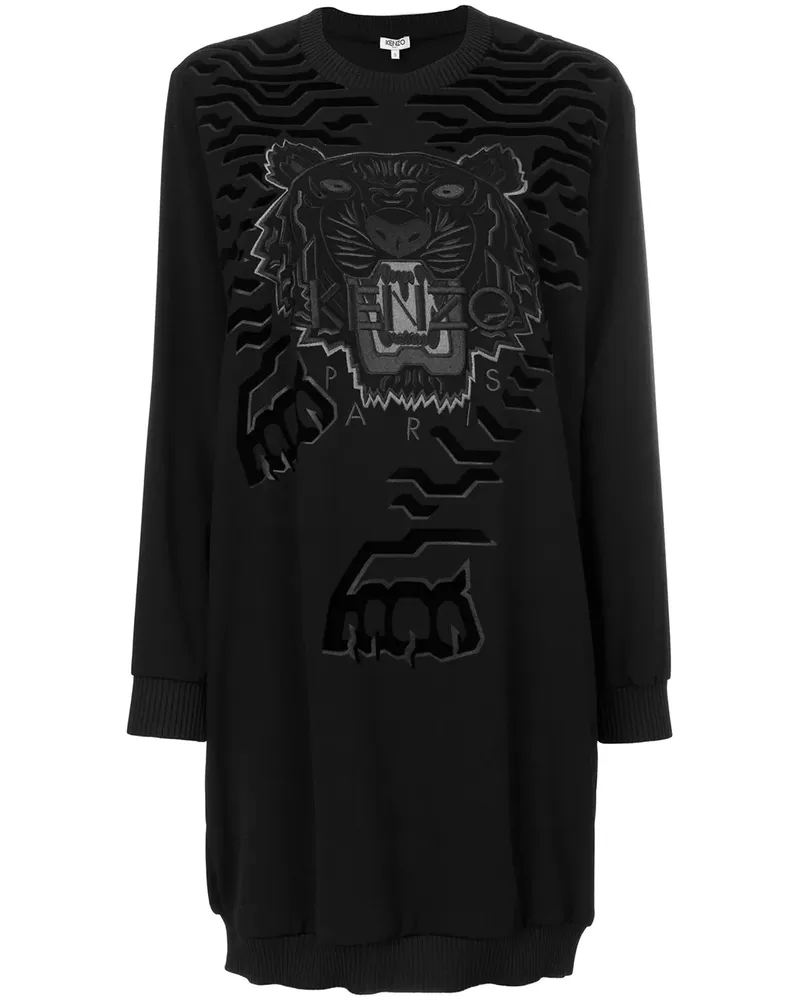 Kenzo Tiger' Pulloverkleid - Schwarz Schwarz
