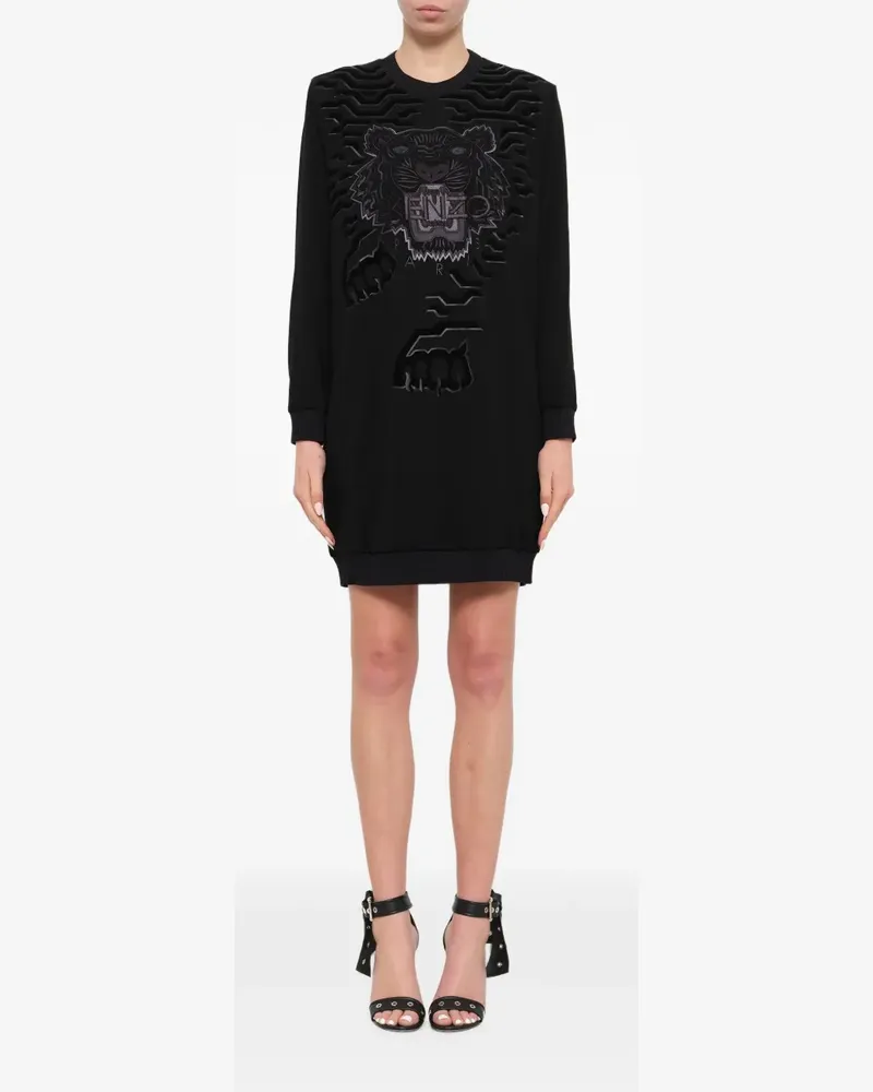 Kenzo Tiger' Pulloverkleid - Schwarz Schwarz