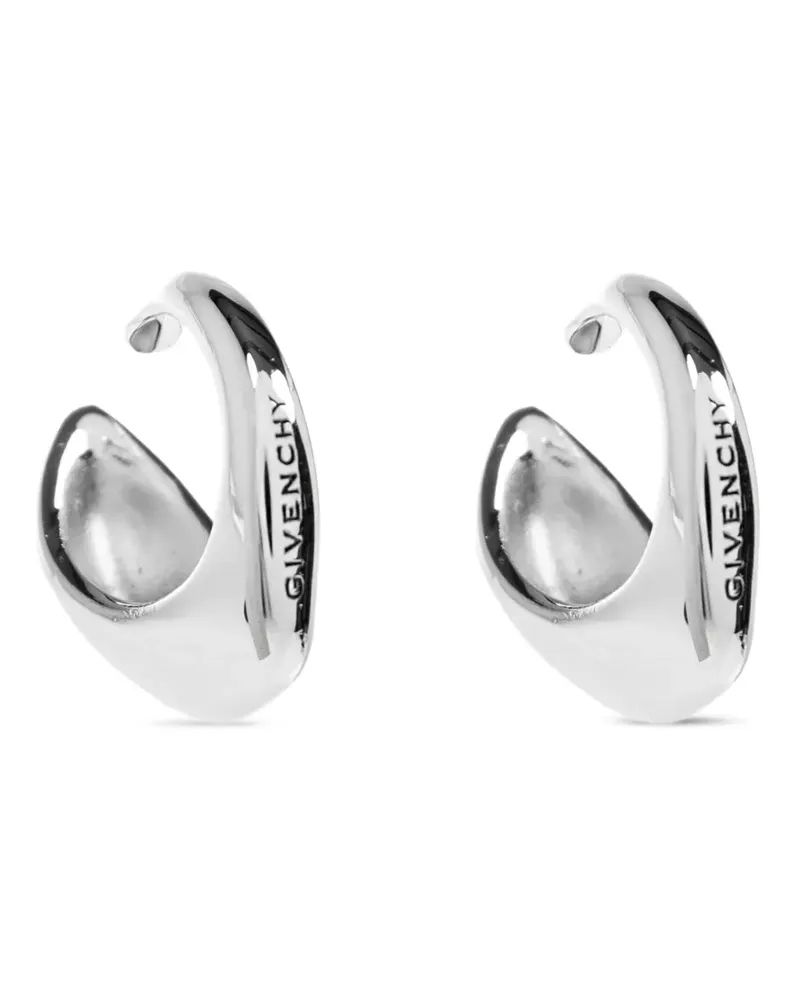 Givenchy Abgerundete Ear Cuffs - Grau Grau