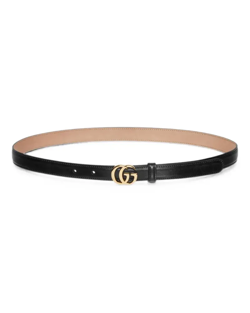 Gucci Marmont leather belt - Schwarz Schwarz