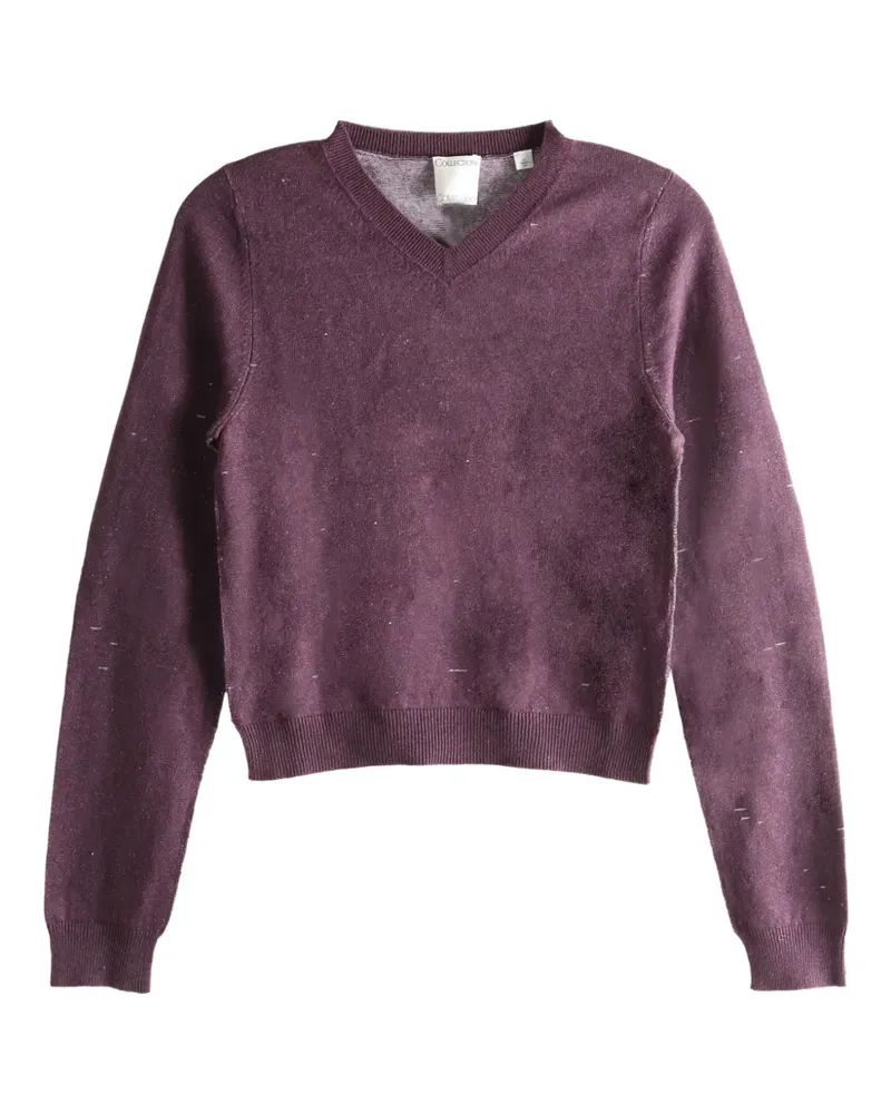 Calvin Klein V-neck sweater - Violett Violett