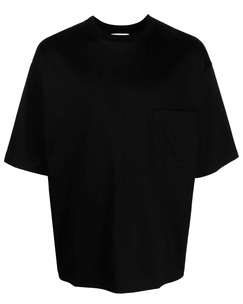 Lanvin T-Shirt mit Rundhalsausschnitt - Schwarz Schwarz