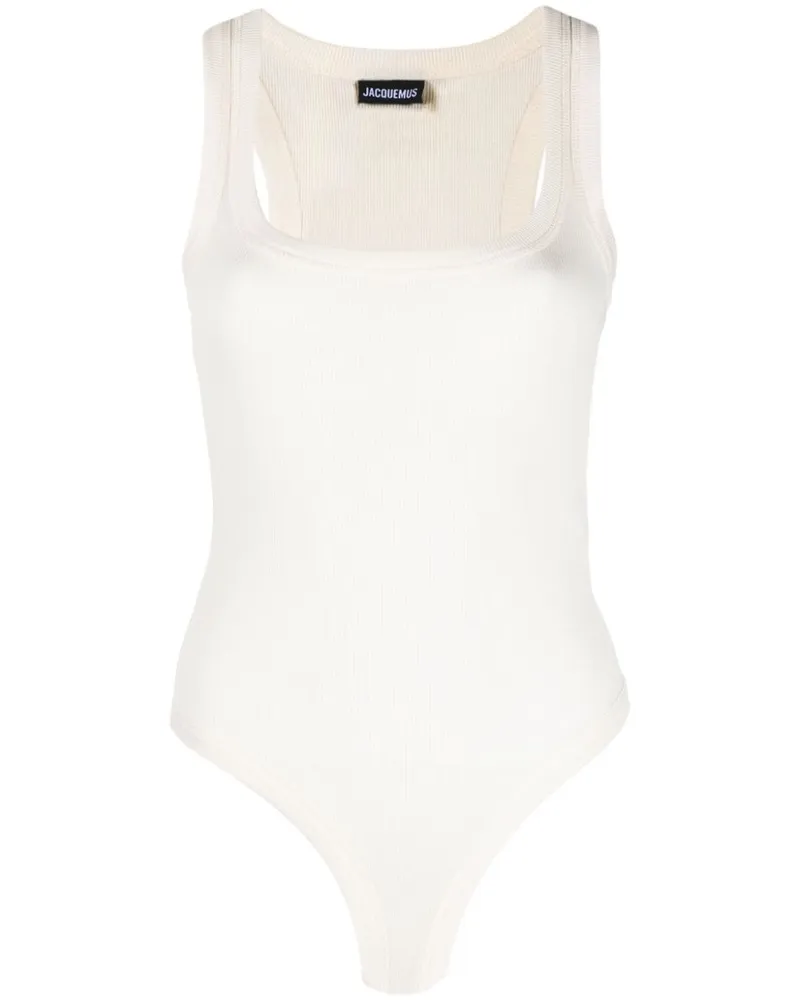 Jacquemus Le Body Gros Grain Body - Nude Nude